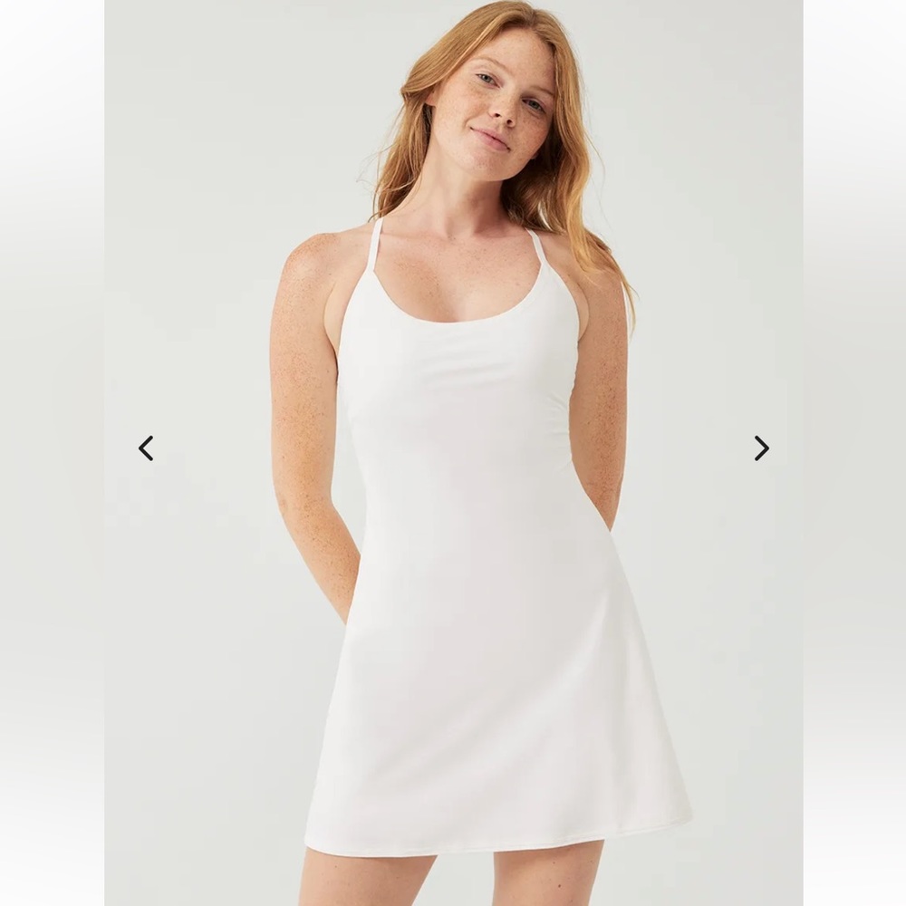 Outdoor Voices Exercise Dress White - NEW WITH TAGS